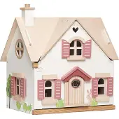 Tender Leaf Toys Maison de poupée avec meubles - - Lapin - Blanc - Mixte