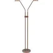 Highlight Lampe de lecture LED à deux lampes Malaga chocolat