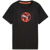 Puma Garçons, T-shirt de sport, ACTIVE SPORTS Poly Tee B (164), Noir