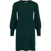 Vila Robes en maille 'VIKerry' vert foncé
