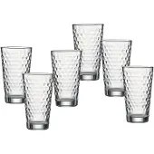 Ritzenhoff & Breker Longdrinkglas Favo klar 6ST 400ml, Verres, Transparent