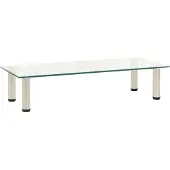 Sonstiges Meuble TV Transparent 80x35x17 cm Verre trempé