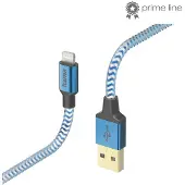 Hama Câble de charge - - 1,5 m - USB A - Lightning - Bleu - Recharge rapide