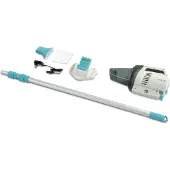 Intex Aspirateur pour spa & piscine avec batterie Blanc