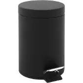 EKO Poubelle à pédale 5 litres - noir