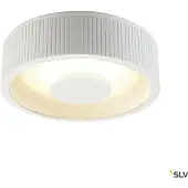 SLV Occuldas plafonnier rond blanc Ø23 cm 26W, 3000K blanc chaud
