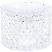 Clayre & Eef Pot en verre Ø 11x8 cm Verre