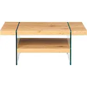 Inter Link Table basse Belinda - chêne sauvage/verre