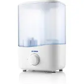 Hyundai Humidificateur HYUHUM283 I 25W I 3L Volume du réservoir d'eau I 35m² de pièce I Système à ultrasons I 3 niveaux I 10 heures de fonctionnement