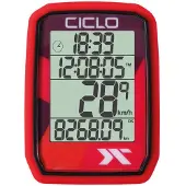 Ciclosport Compteur Protos 105 Filaire - Rouge