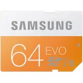 Samsung Carte Mémoire SD Evo 64GB Class 10 - 48 MB/S