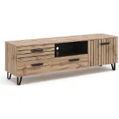 Vicco Meuble tv Amber Chêne 150x48.5cm, Model 39573