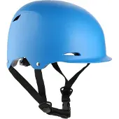 NILS Casque de vélo 49 - 54 cm pour enfants - Casque de skate avec ajustement de la taille - Casque pour enfants pour vélo et trottinette - Bleu foncé - MTW02 - XS