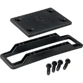Klickfix Set d'accouplement GTA, pour adaptateur de porte-bagages, noir, AS