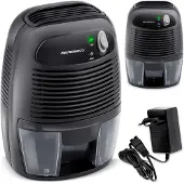 Berdsen Déshumidificateur - Absorbeur d'humidité BR-68B noir