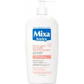 Mixa Baby shampooing doux 2 en 1 & gel de bain, 400ml pour peau sensible