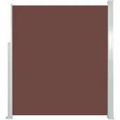 Syfax Auvent latéral rétractable 160 x 500 cm Marron