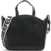 Karl Lagerfeld K Circle Sm Tote Perforate Couleur Noir