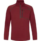 Protest PRTREKody Top actif 1/4 zip VELVET RED VELVET RED L