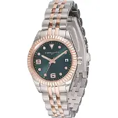 Pierre Cardin Cf.1012.mu.2 28mm 3atm Quartz Analogical Woman Watch Argenté Femme