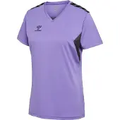 Hummel T-shirt fonctionnel 'Authentic' gris foncé / violet