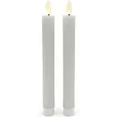 Relaxdays 2 bougies LED en cire (2x)