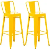CLP lot de 2 tabourets de bar Mason