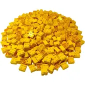 LEGO Briques 2x2 Jaune - 3003 NOUVEAU ! Quantité 100x