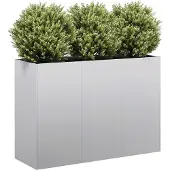 Prolenta Maison Exclusive - Jardinière 120x40x80 cm en acier galvanisé