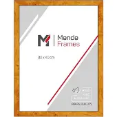 MendeFrames H14C Cadre en boisReproduction racine clair 25x38 cm Verre normal