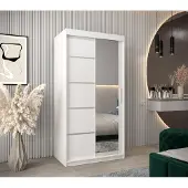 Minio Armoire 120 cm VERONA 2 blanc