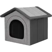 TexCorp Niche en tissu pliable pour chiens & chats (60x70x63 cm) | Coin pour chiens, aire de repos, chenil, refuge pour animaux, niche pour chiens | Doggy