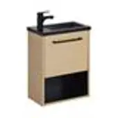 MOB-IN Ensemble meuble lave-mains NIKA + robinet