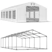 Das Company Tente d'été 5x10 Blanc SUMMER PLUS ISD