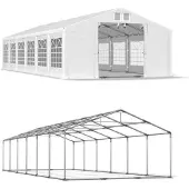 Das Company Tente d'été 6x12 Blanc SUMMER PLUS ISD