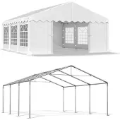 Das Company Tente d'été 6x6 Blanc SUMMER IPE