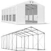 Das Company 5x10 Parti Blanc Tente WINTER PLUS ISD