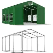 Das Company 4x6 Parti vert Tente WINTER ISD