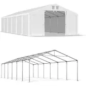 Das Company Été Magazine Tente 5x12 Blanc SUMMER MSD