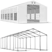 Das Company 5x12 Parti blanc Tente WINTER ISD