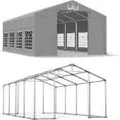 Das Company 8x8 Parti Gris Tente WINTER ISD