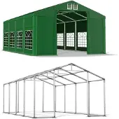 Das Company 4x8 Parti vert Tente WINTER ISD