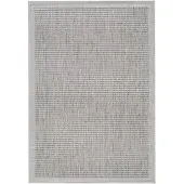 SchönesWohnen24 Teppich d'extérieur GIZA Grau 120 x 170 cm