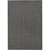 SchönesWohnen24 Tapis d'extérieur GIZA Noir 140 x 200 cm