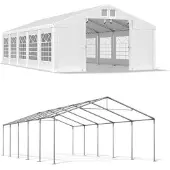 Das Company Tente d'été 5x10 Blanc SUMMER ISD