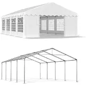 Das Company Tente d'été 6x8 Blanc SUMMER IPE