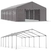 Das Company Été Magazine Tente 5x10 Gris SUMMER MPE