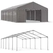 Das Company Été Magazine Tente 6x10 Gris SUMMER MPE