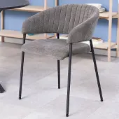 Zesso Smuk Chaise de salle à manger Hailey Gris