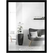 MendeFrames Miroir mural en bois massif, dimensions 10x13 cm, couleur noire, marque , modèle H080